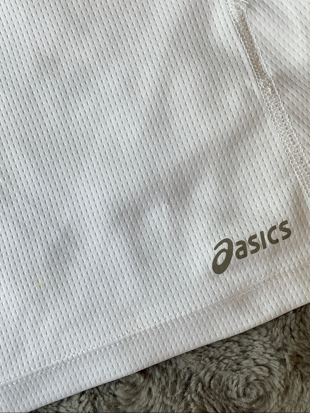 Asics White Racerback Performance Tank Top - Picture 2 of 4